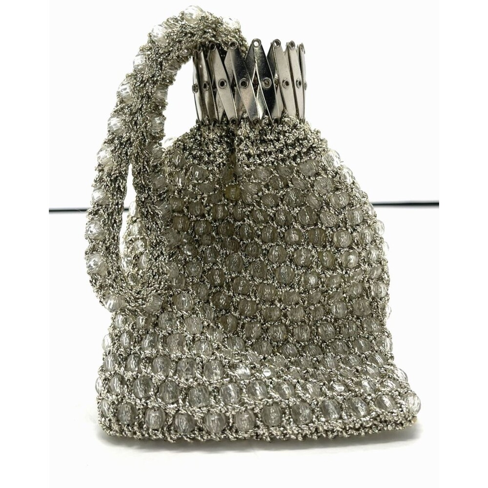 Vintage Princess Charming Beaded Flapper Handbag Purse